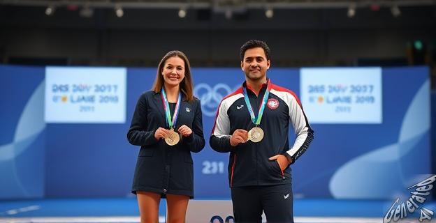 La pareja española Fátima Gálvez y Alberto Fernández obtuvo la medalla de plata