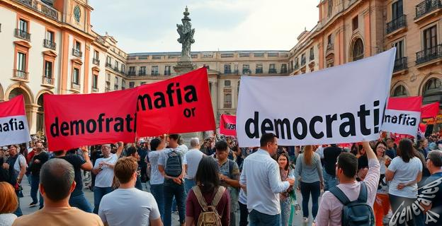 La manifestación se debió a la percepción de corrupción y abuso de poder por parte del gobierno
