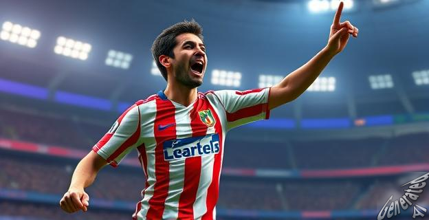 El Atlético de Madrid ganó 5-2