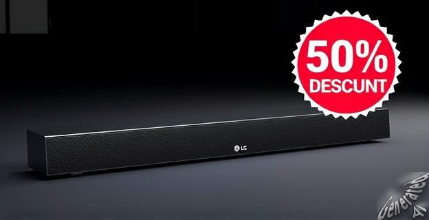 La barra de sonido inteligente de LG está disponible por 99 € con un descuento del 50%