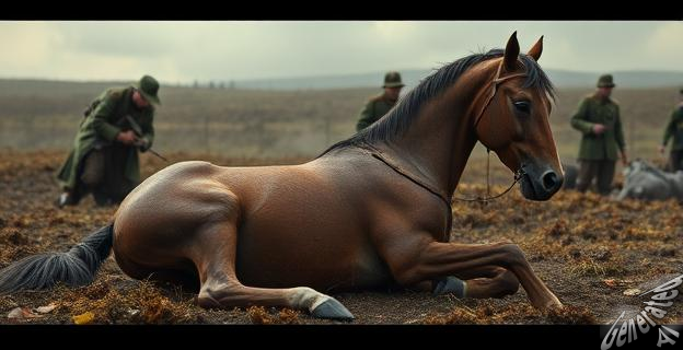 Más de ocho millones de caballos murieron durante la Primera Guerra Mundial