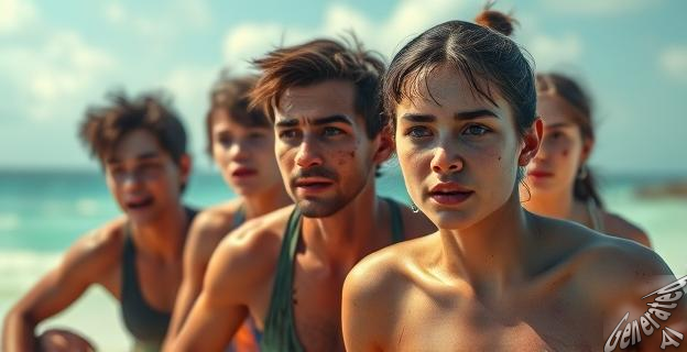 Los participantes se hacen sangre al rascarse por las picaduras de los insectos