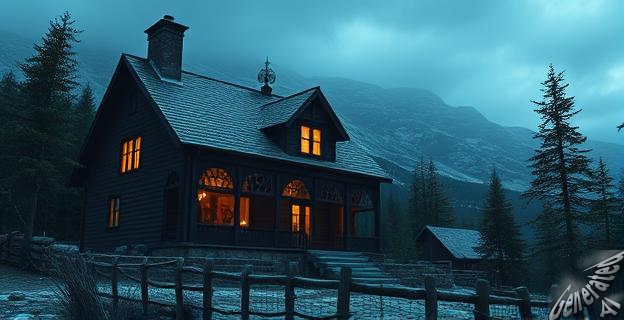 La casa de Annie Wilkes es el lugar donde Paul Sheldon es mantenido prisionero