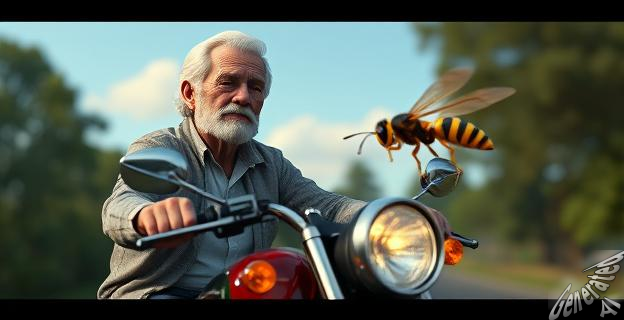 Picadura de una avispa