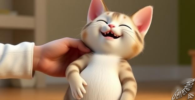 Los gatos pueden experimentar knismesis