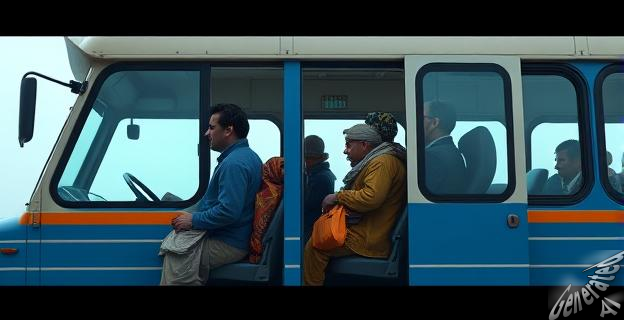 El conductor obligó a bajar a 8 pasajeros, incluyendo 6 migrantes, para que subieran otros pasajeros