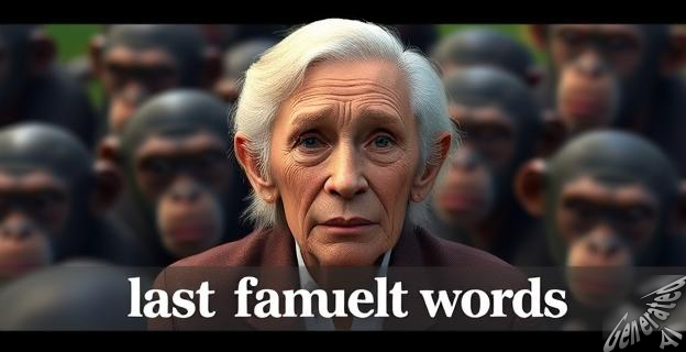 Últimas palabras célebres: Dra. Jane Goodall