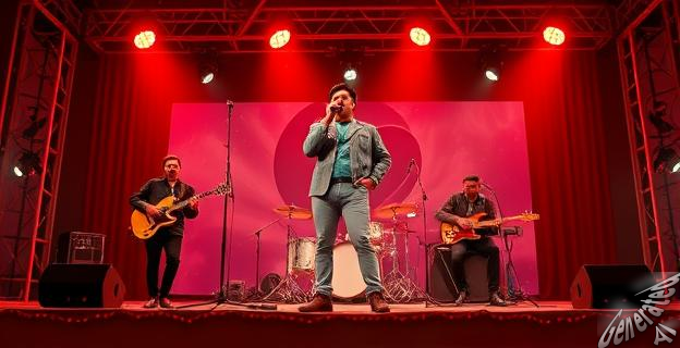 Willy Bárcenas es el vocalista de 'Taburete' y ha lanzado cinco discos con la banda