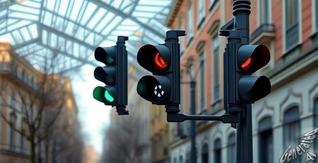 Semáforos con inteligencia artificial para regular el tráfico