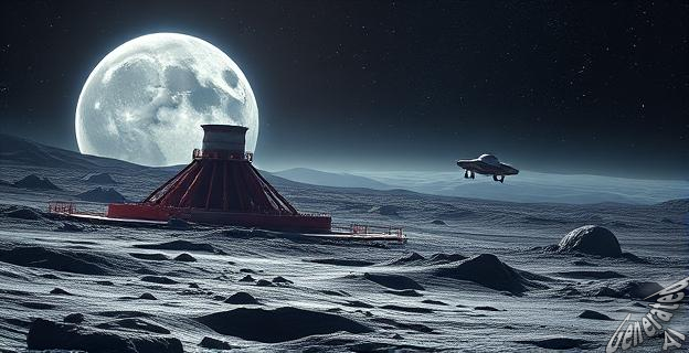 El reactor nuclear debe estar cerca de depósitos de agua-hielo accesibles