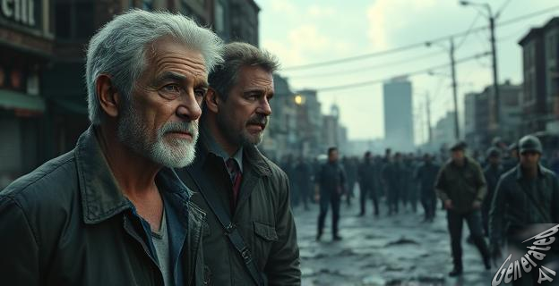 Morgan Freeman y Tim Robbins aparecen en una imagen de la demo de Resident Evil 3