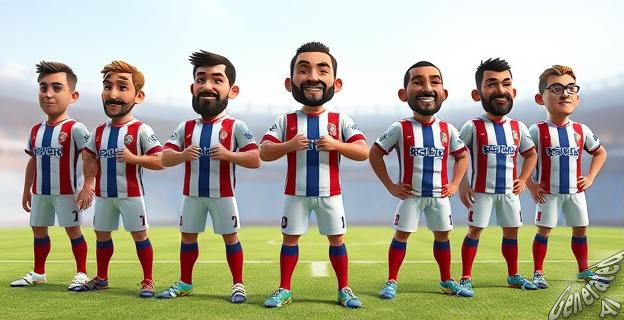 Aarón Escandell, Chavarría, Cabrera, Bartra, Víctor Muñoz, Carlos Álvarez, Mastantuono, Álvaro García, Mbappé, Julián Álvarez y Oyarzabal