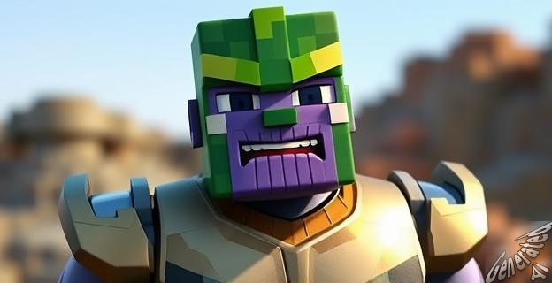 Los jugadores han creado personajes como Thanos y Willem Dafoe