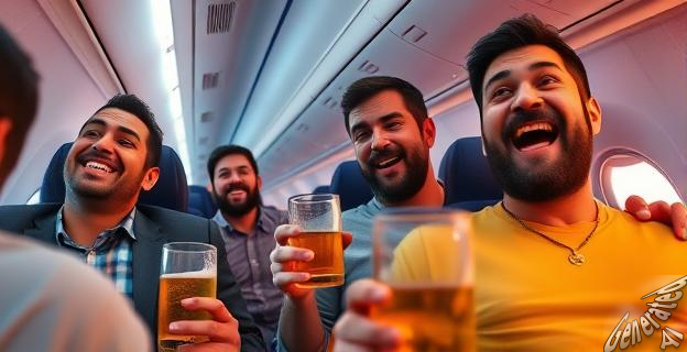 Un pasajero intentó abrir la puerta del avión