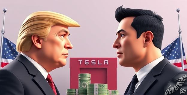 Trump cortó fondos gubernamentales a las empresas de Musk