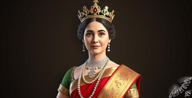 La reina Victoria se convirtió en emperatriz británica de la India en 1877