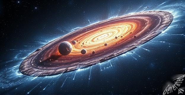 Las primeras galaxias eran caóticas y turbulentas