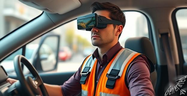 Gafas inteligentes para repartidores