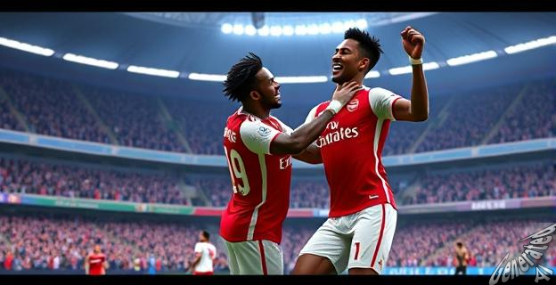 Paixão y Aubameyang anotaron y dieron asistencias clave