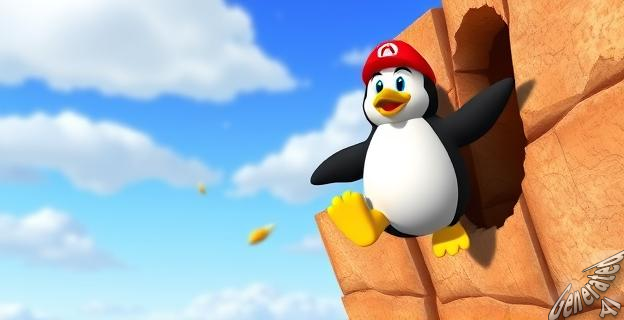 El meme del pingüino de Super Mario 64 se originó en el evento Lil' Penguin Lost