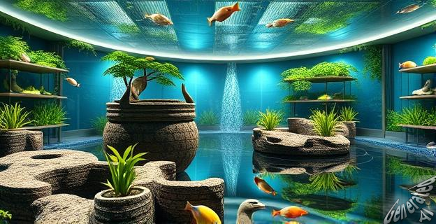 El Bioparque Pantanal tiene 21.000 m² de superficie total y casi 5 millones de litros de agua