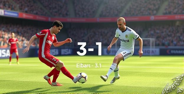 El Almería ganó 3-1 al Eibar
