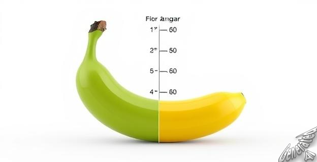 Un plátano más verde es mejor fuente de fibra y prebióticos