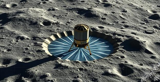 La Luna tiene agua en forma de moléculas bajo su superficie, con una concentración que varía a lo largo del día lunar