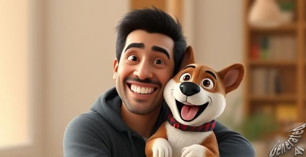 Su perro ha tenido un hijo llamado Pepito