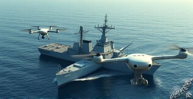 Irán obligó al destructor a cambiar de rumbo con drones