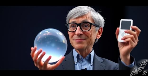 Bill Gates predijo la caída del iPod en 2005
