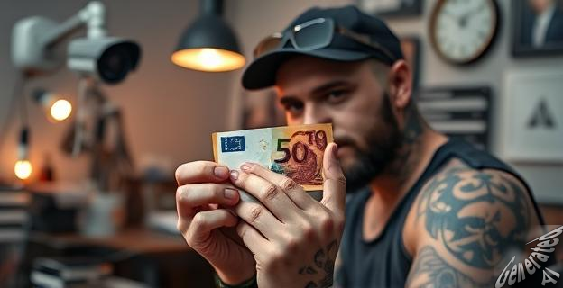 El tatuador le dio una segunda oportunidad al cliente para pagar