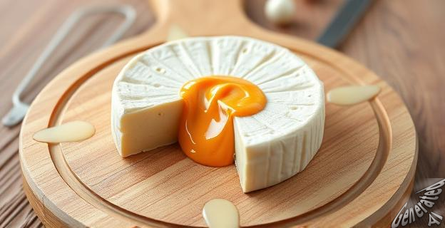 queso curado de oveja con crema de naranja