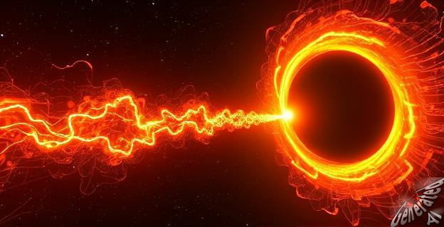 Las colisiones de agujeros negros generan campos eléctricos y magnéticos gravitacionales que se comportan como una tormenta electromagnética cósmica