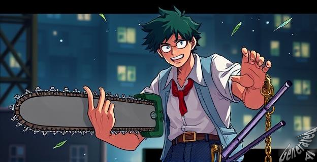 Chainsaw Man aparece en el capítulo 259 de Boku no Hero Academia