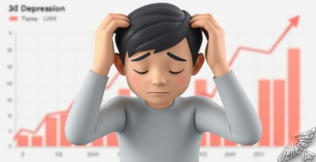 El porcentaje de personas con depresión en España ha aumentado un 164% en tres años