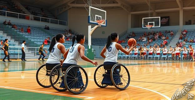 Las Rosas de Battambang es un equipo de baloncesto en silla de ruedas que simboliza la resistencia en Camboya