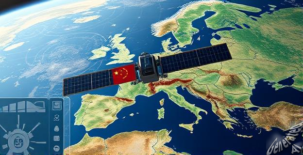 Un satélite chino sobrevuela Europa cada cinco minutos