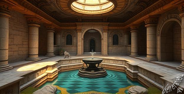 Una antigua fuente de agua que podría ser la 'fuente del agua de la vida'