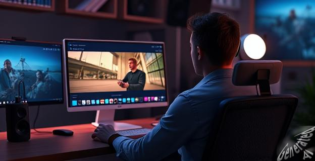 MovieFlo.AI es una herramienta de creación de películas que integra IA colaborativa