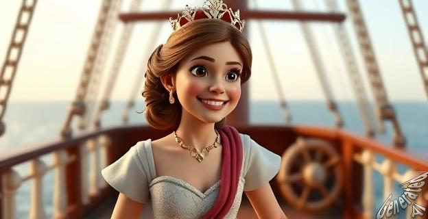 La princesa Leonor envía su cariño a los españoles que trabajan en el mar desde República Dominicana