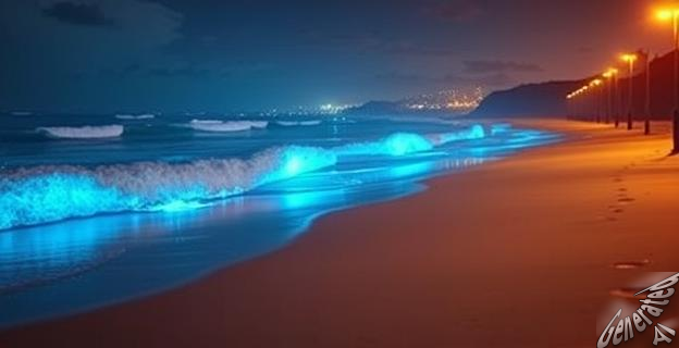La bioluminiscencia en Playa El Saltito
