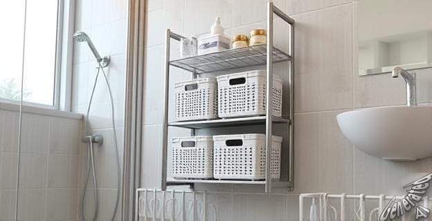 La estantería telescópica de baño de Lidl cuesta 17,99 euros