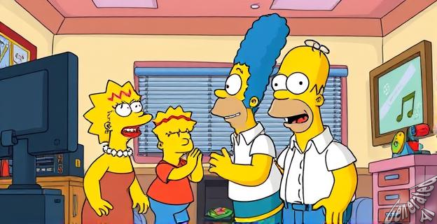 La escena es una imagen manipulada con inteligencia artificial