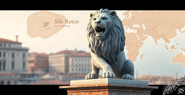 La estatua del león alado de Venecia se hizo con cobre de la cuenca del Río Yangtze de China