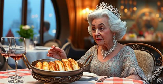 un pescado asado sin nada más