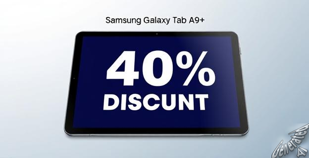 La Samsung Galaxy Tab A9+ cuesta 178,99€ con un descuento del 40%