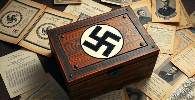 Las cajas contenían propaganda nazi y documentos sobre la red de apoyo al nacionalsocialismo en América del Sur