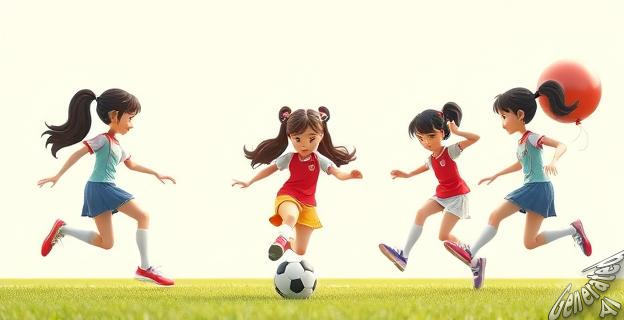 La segunda profesión más elegida por las niñas es ser futbolista con un 10% de los votos