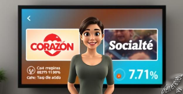 Ambos programas empataron con un 7.1% de cuota de pantalla